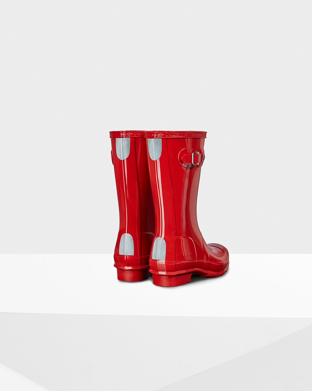 Kids Hunter Original Big Gloss | Rain Boots Red | NZ-94657-PTGS